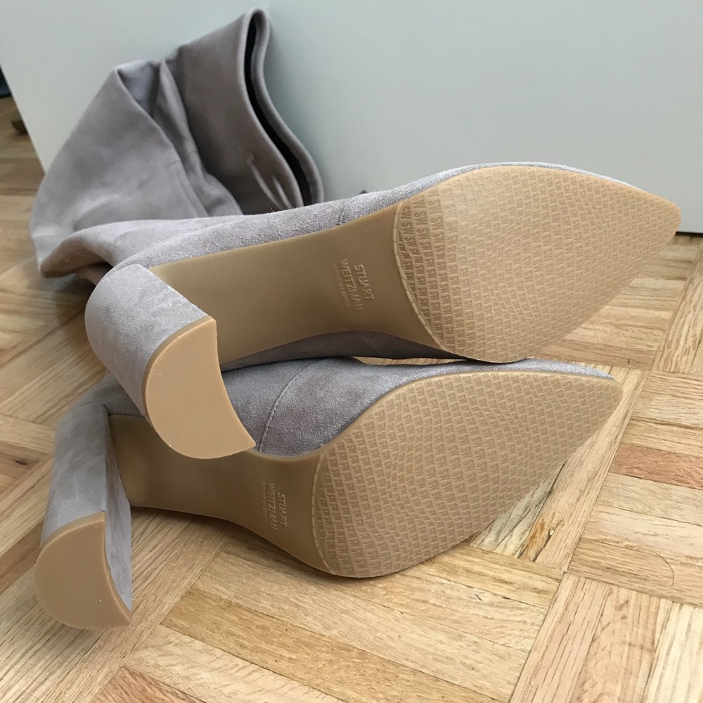 NWT Stuart Weitzman Highchamp Suede Over-The-Knee - Picture 5 of 8